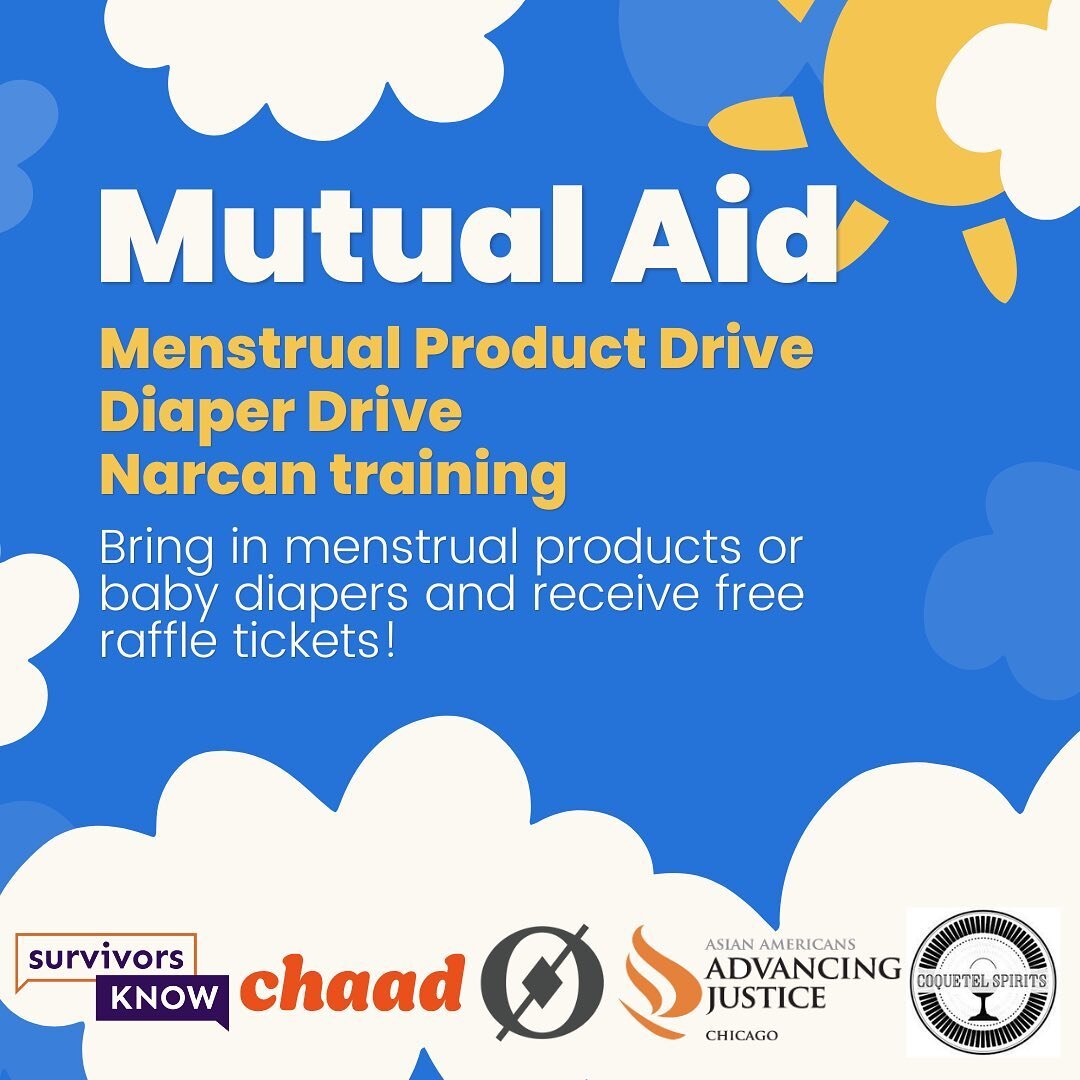 Don&rsquo;t sleep on our upcoming Summer of Solidarity Market + Mutual Aid drive! It will be at @orkenoy from 1-7pm on 5/29. 
Bring in menstrual products for cook county corrections and baby diapers for newly arrived immigrant families and receive ra