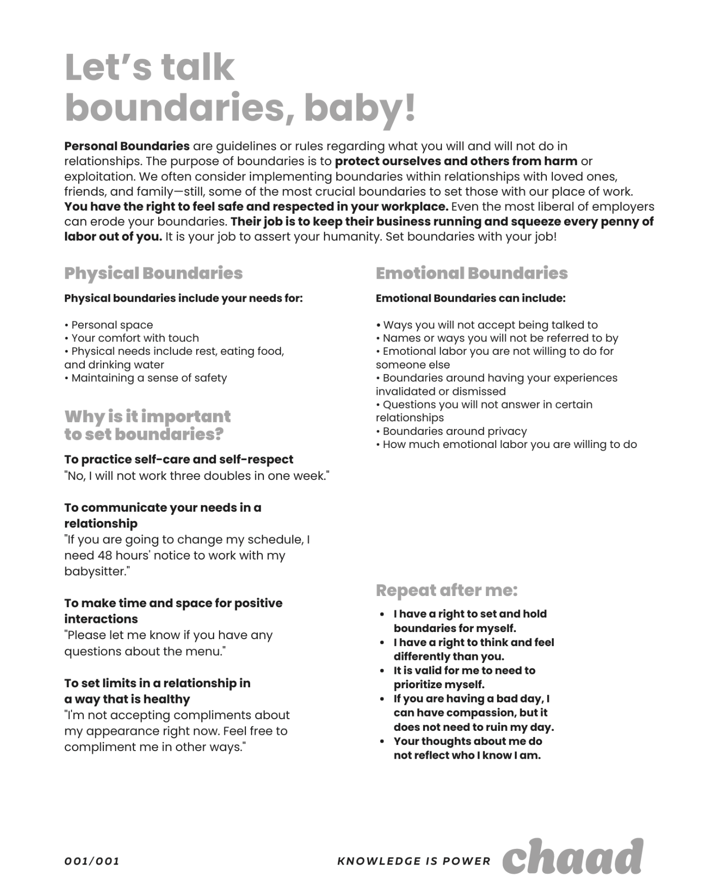 Boundaries (Print Friendly)