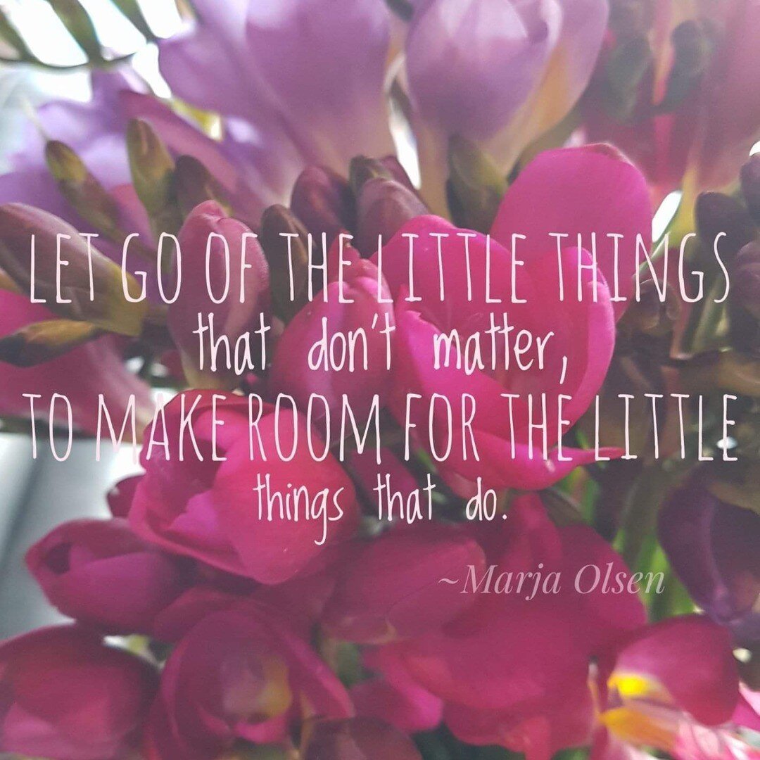 Sometimes it only takes little adjustments in our day to create space for what matters. 🌱💗🌸