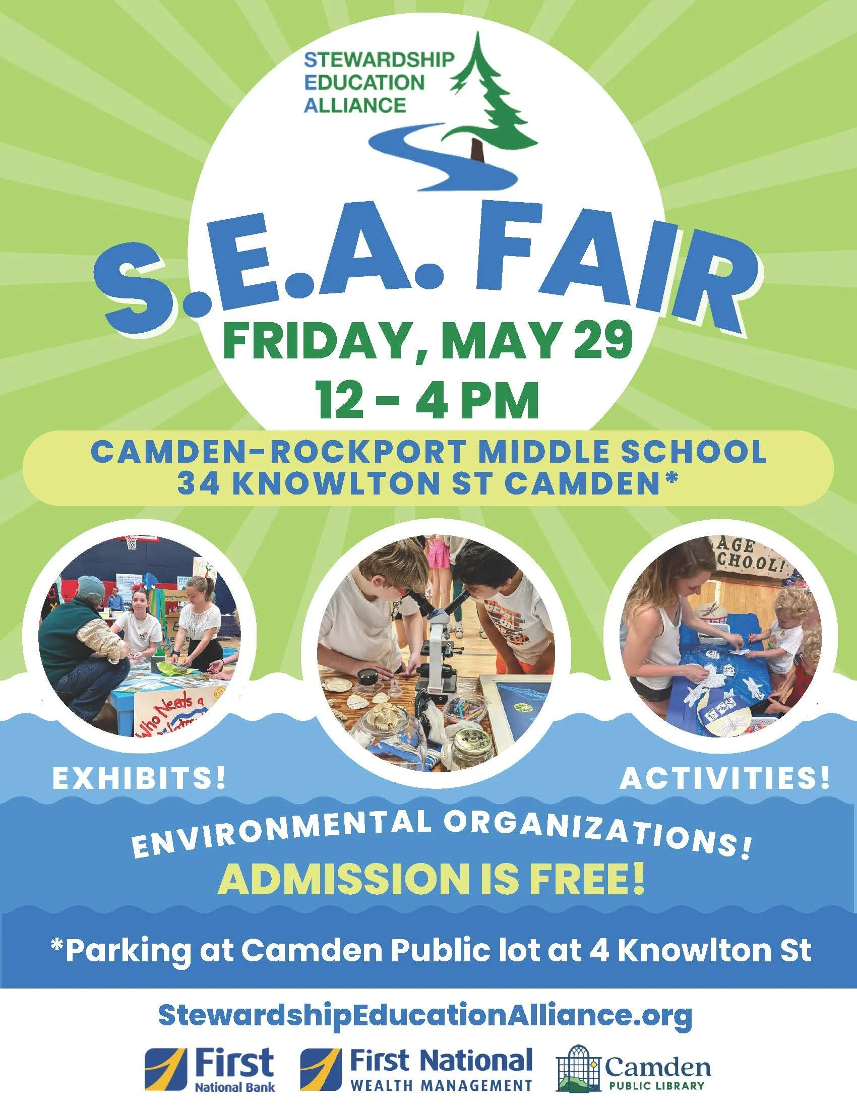 S.E.A. Fair at Camden-Rockport Middle School 