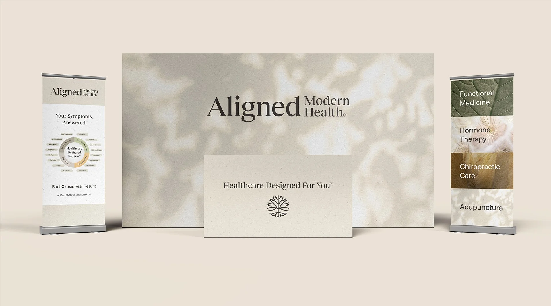 Aligned Modern Health – Visual Brand Identity