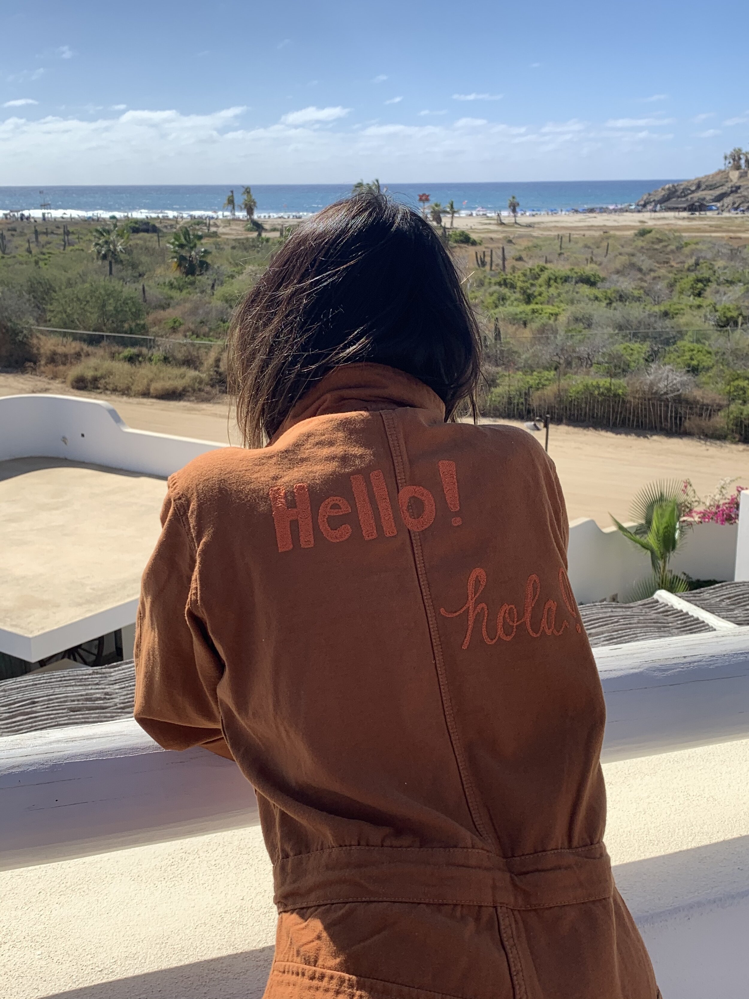 Hello Hola Jumpsuit Spice Orange