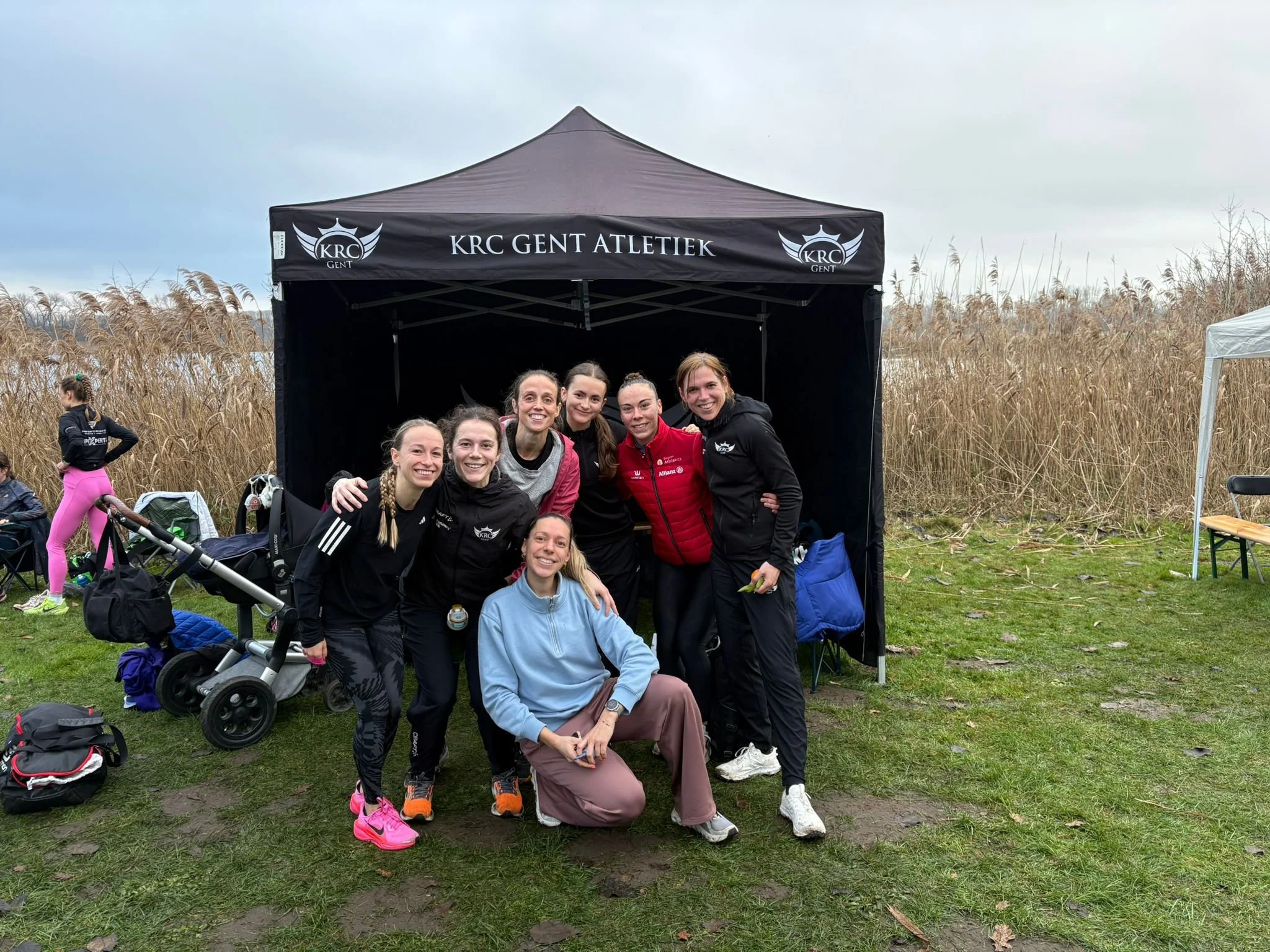 Na tweemaal goud bij de senioren in Deinze, nu driemaal goud voor KRCG bij de senioren in Berlare! 👍👍