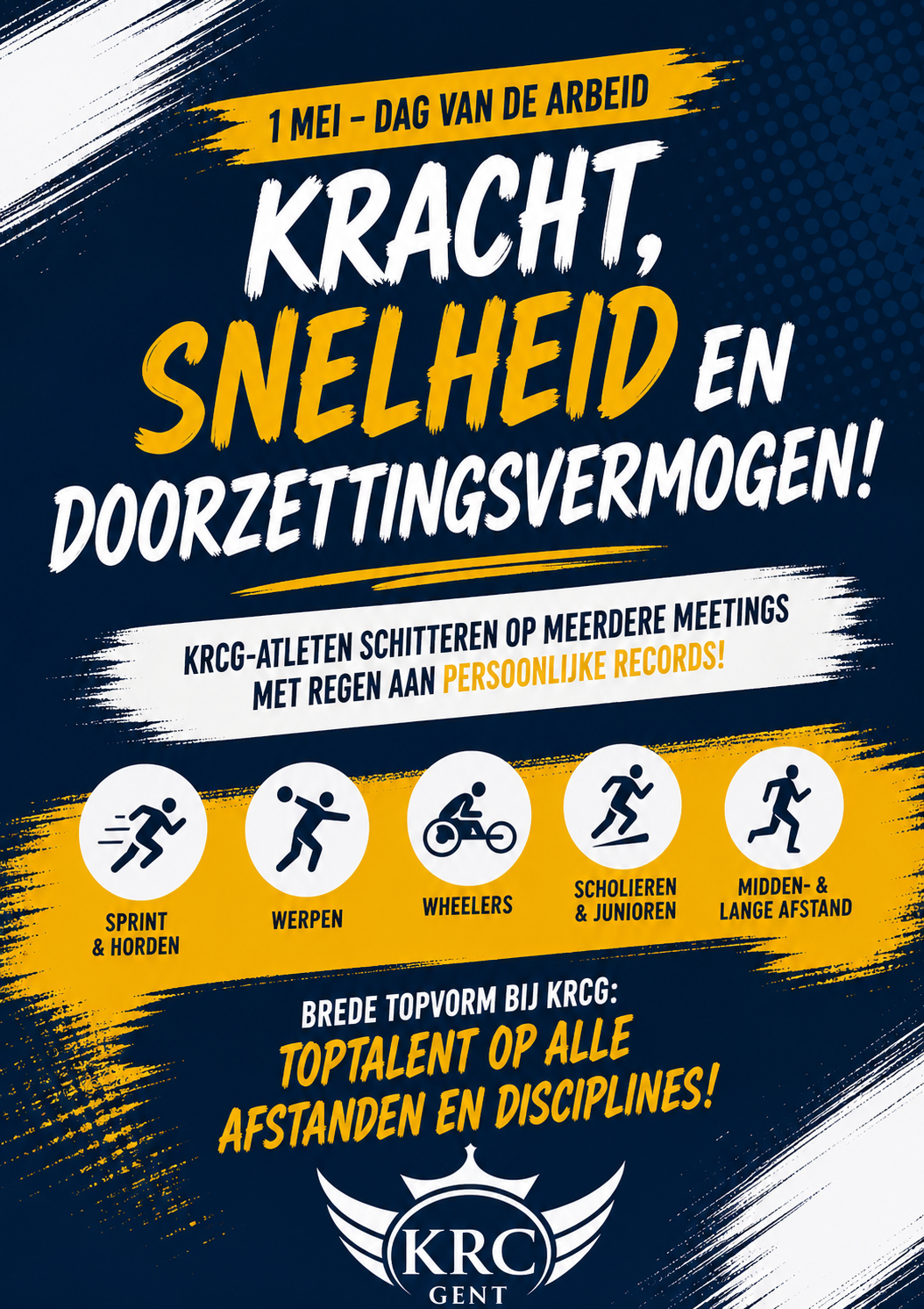 Sterke prestaties en PR’s op Dag van de Arbeid-meetings