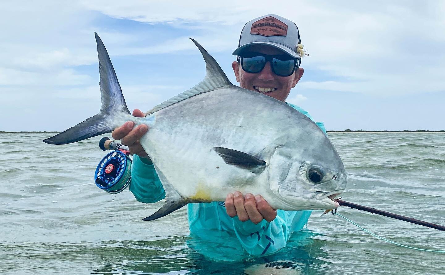 What an incredible week of traveling to an amazing place to target palometa as the locals call them. Thanks, @captchris1 for hosting an outstanding trip! 
#Palometa #Permit #Bonefish #Mexico #Flyfishing