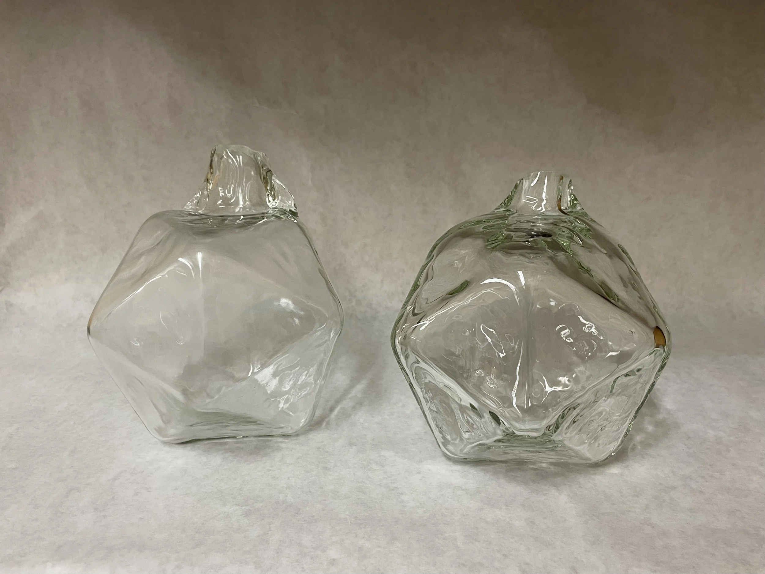 D20 Glass bottles, Blown glass, 2026
