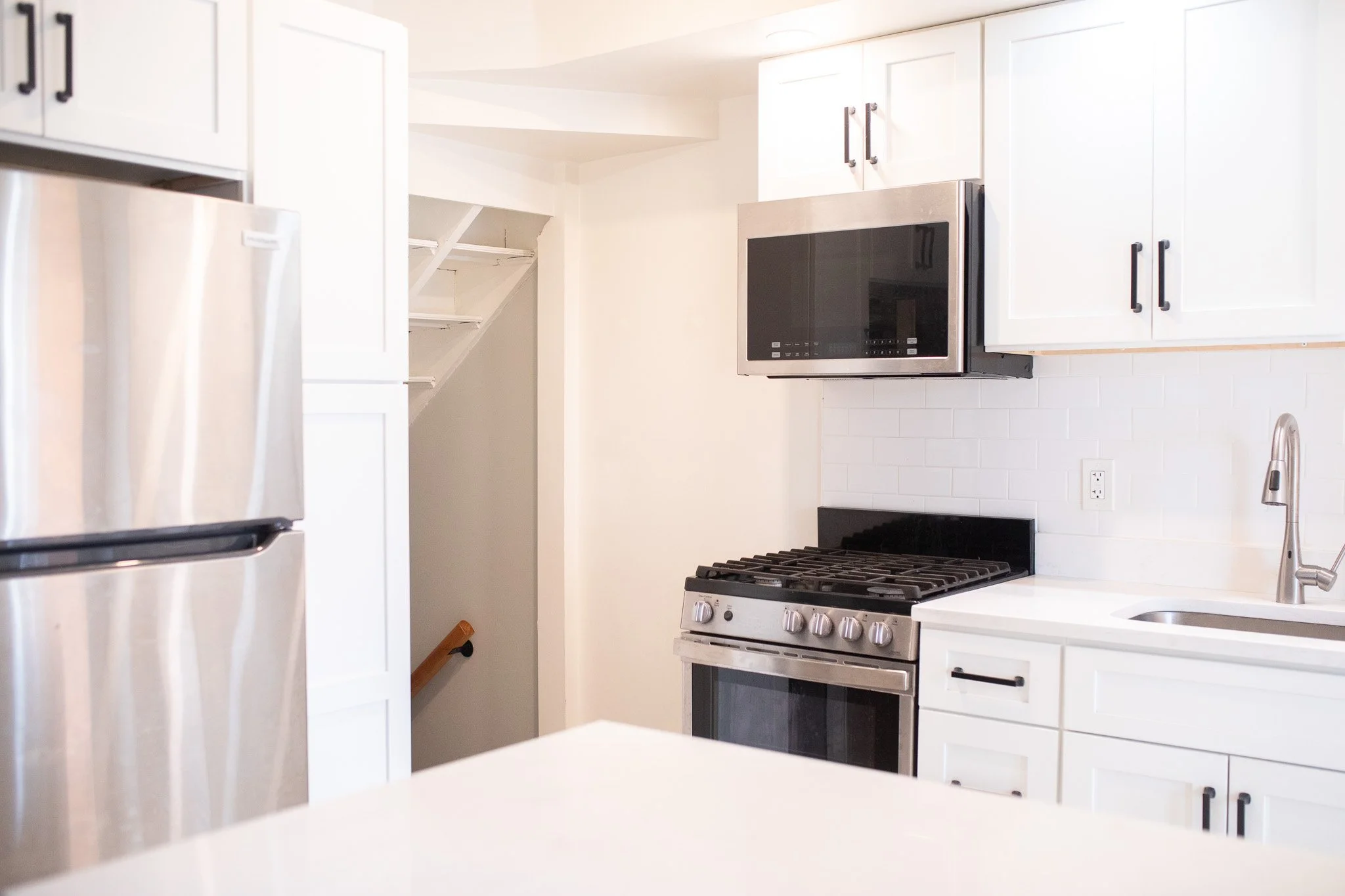 $2500 - Unfurnished, Charming Renovated 2BD/2Bth Home with Basement for Third Room