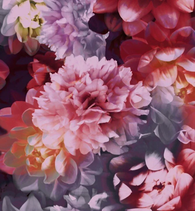 Swipe to see the final product in action 💛🧡❤️💜💙 #floral #textiledesign #printdesign