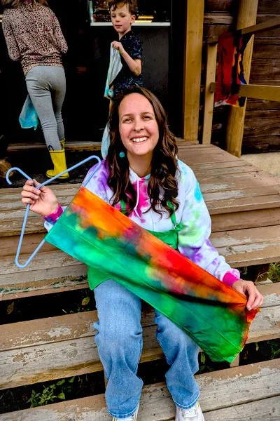 A colorful creation