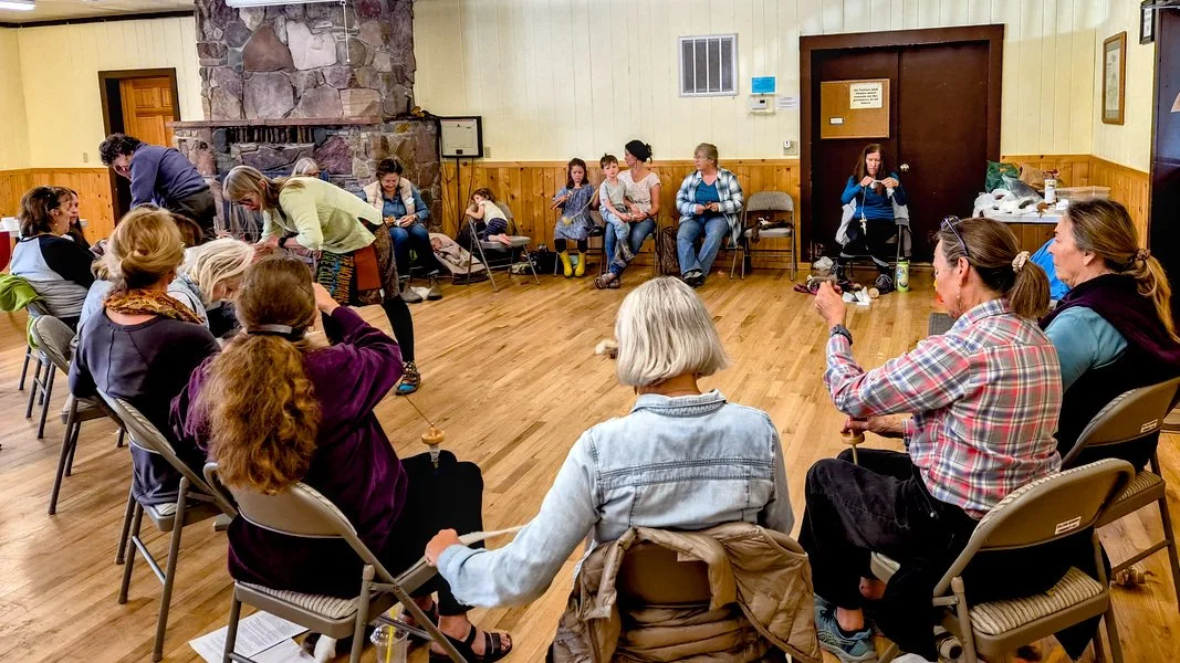 Meeting in the Community Hall