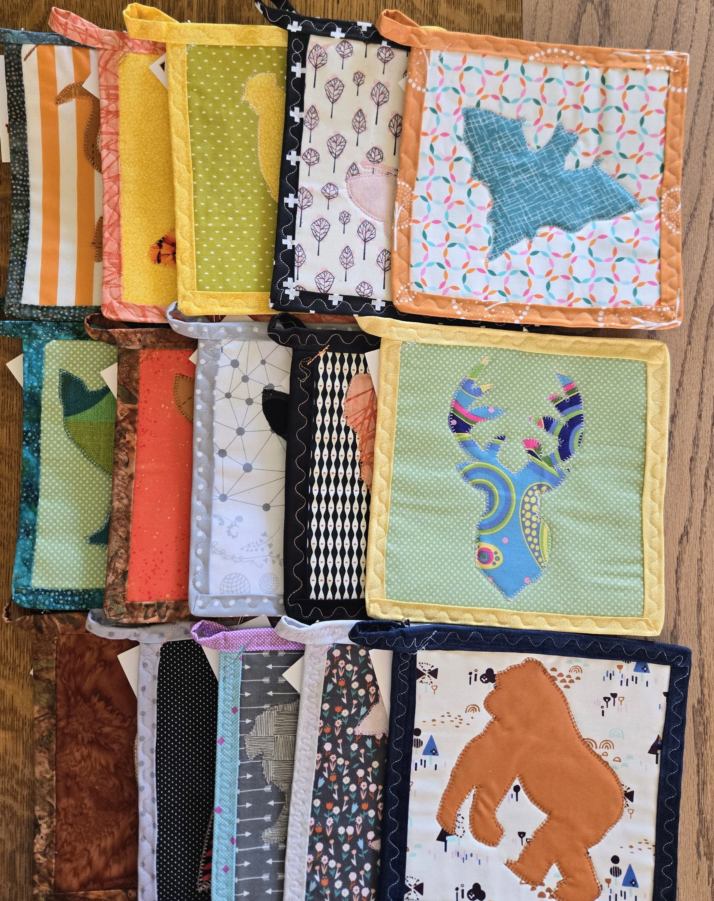 You Choose!!!   Spirit Animal Trivets/Potholders