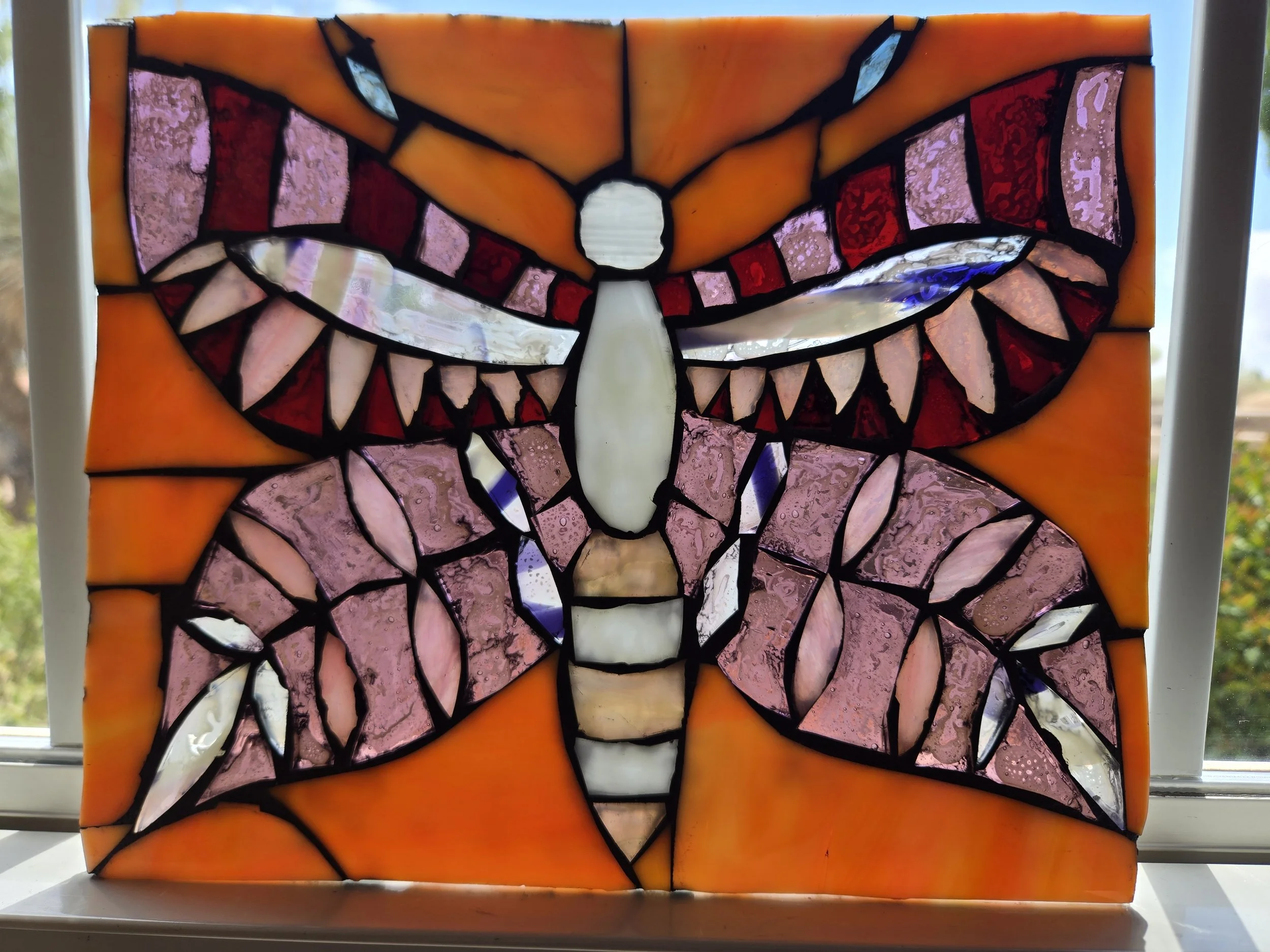 Glass on Glass Butterfly