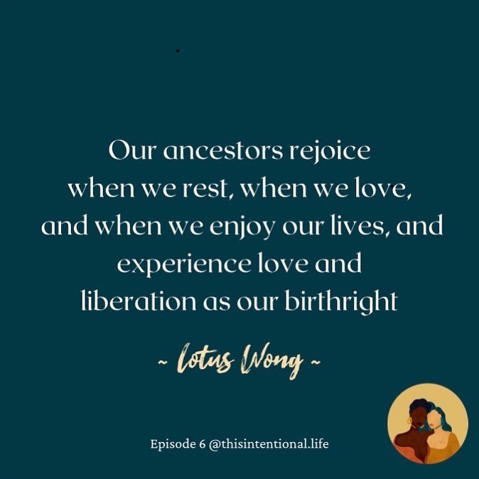 &quot;Our ancestors rejoice when we rest, when we love, and when we enjoy our lives, and experience love and liberation as our birthright&quot; @lotusawakens
🍃
Happy Monday, Family! We hope you are starting this week honoring your needs, and loving 