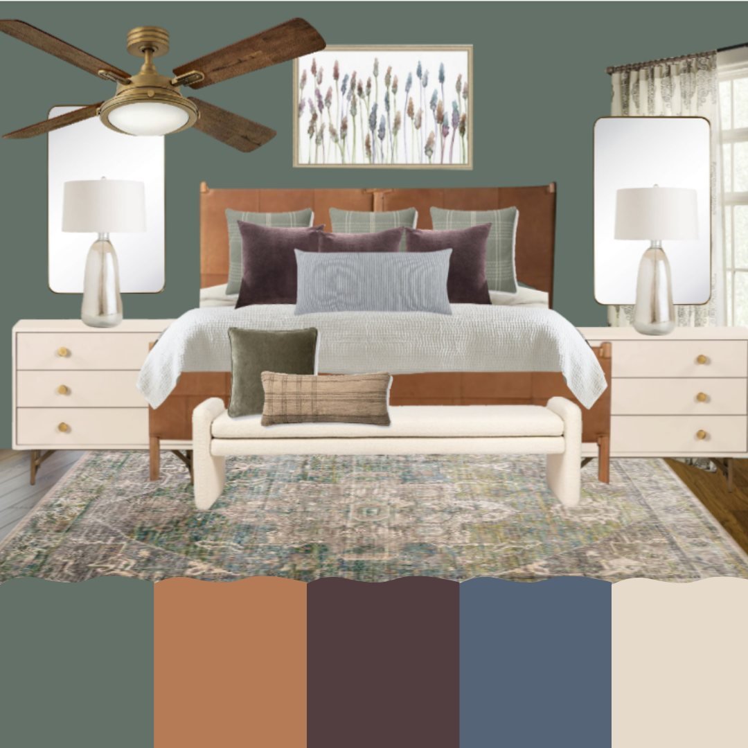 Little known fact about me: 

Sometimes I cry &lt;on the inside&gt; when my Clients tell me I have to spec a ceiling fan. Why can't we all just sweat through the night in the moonlit shadow of a stunning, custom-curated bedroom chandelier??? 😭😉🙃

