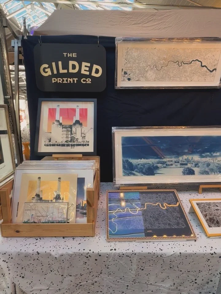 The sun&rsquo;s finally out! Come and see me at Greenwich market today before it starts raining again 😎