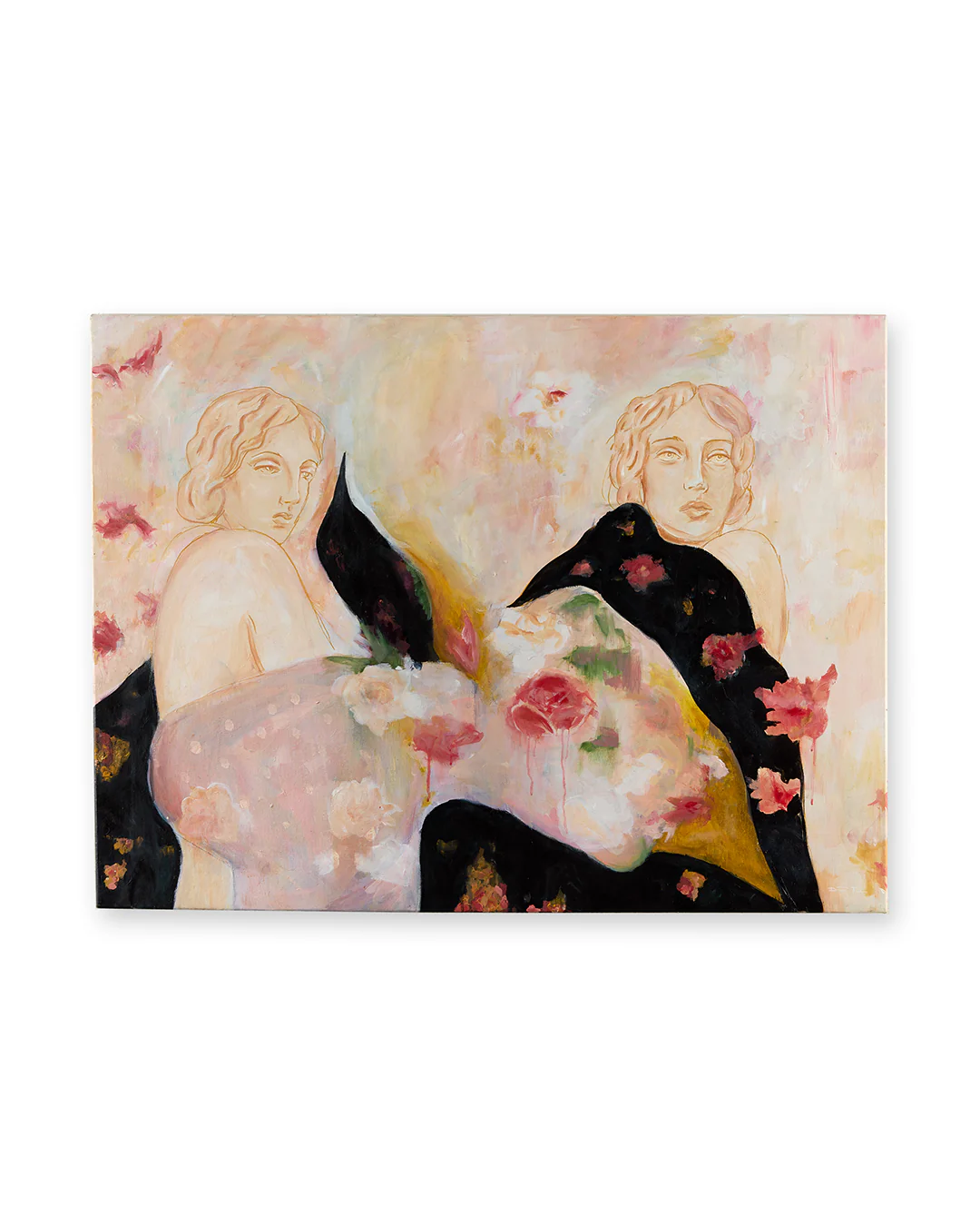Draped Twin Flames