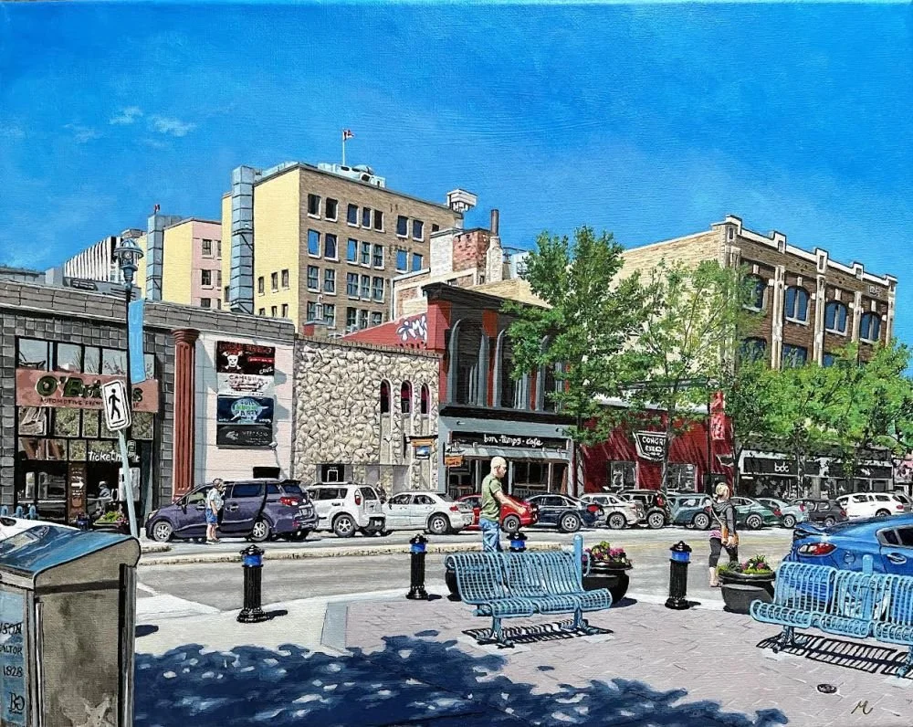 Classic 2nd Site (2nd Ave, Saskatoon) by Michael J. Martin