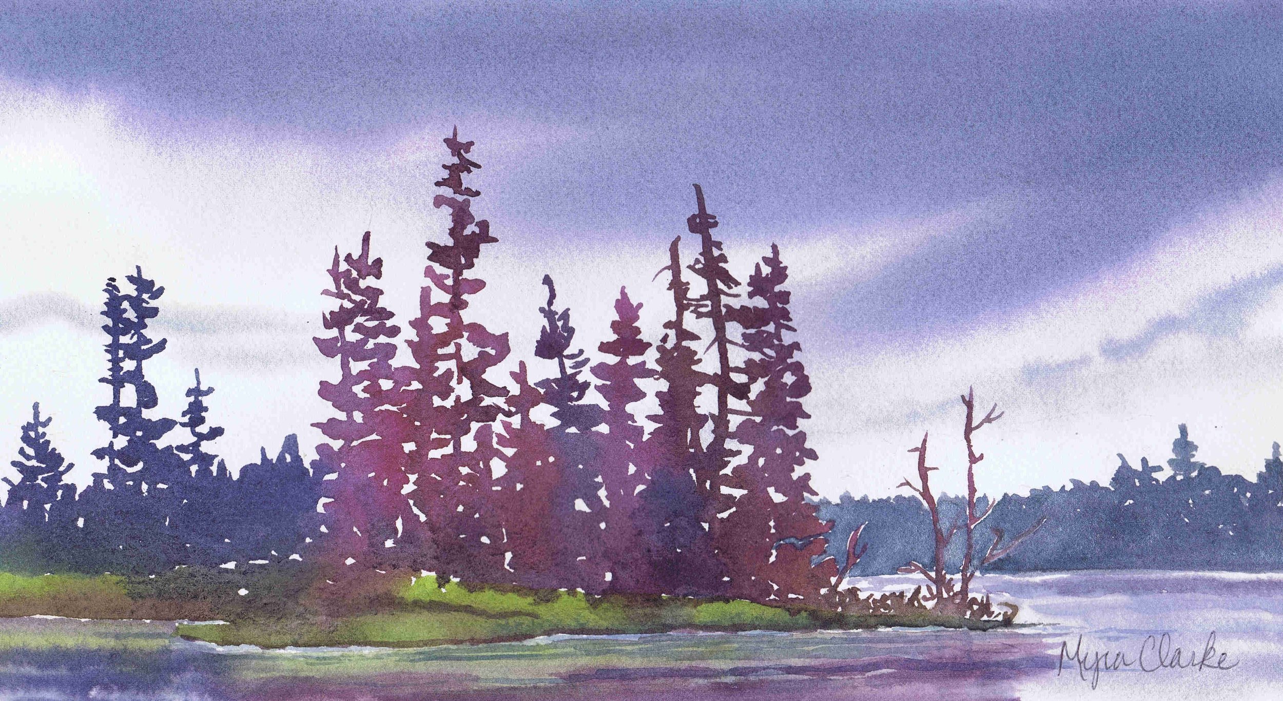 Island Mood by Myra Clarke