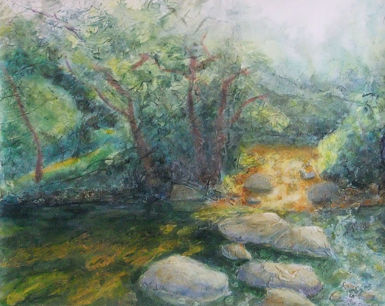 Dissolving Mist - Jane A. Evans