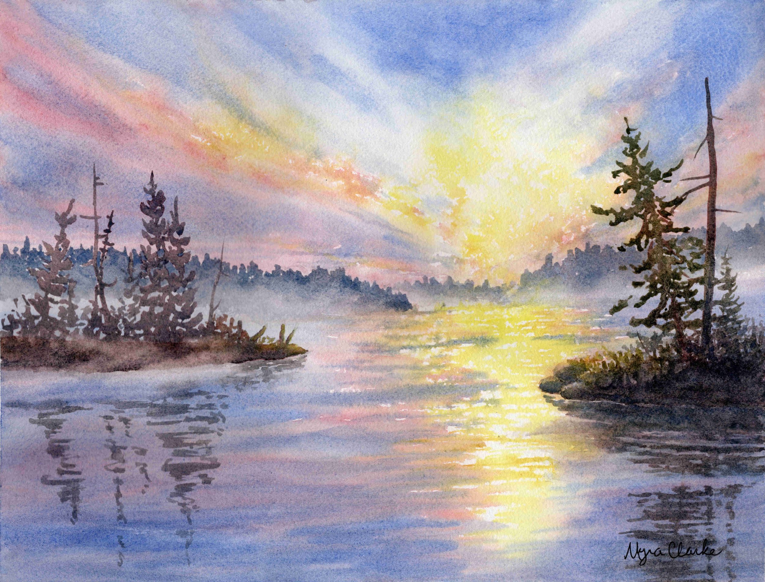 Morning Mist by Myra Clarke