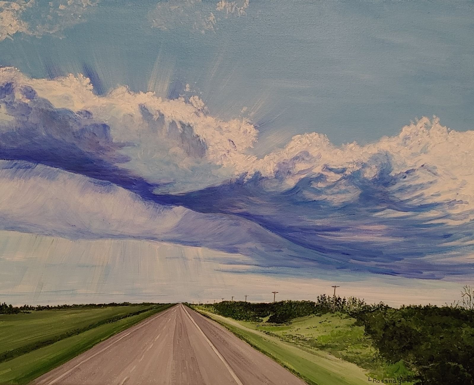 Manitoba Skies by Laurel Rossnagel