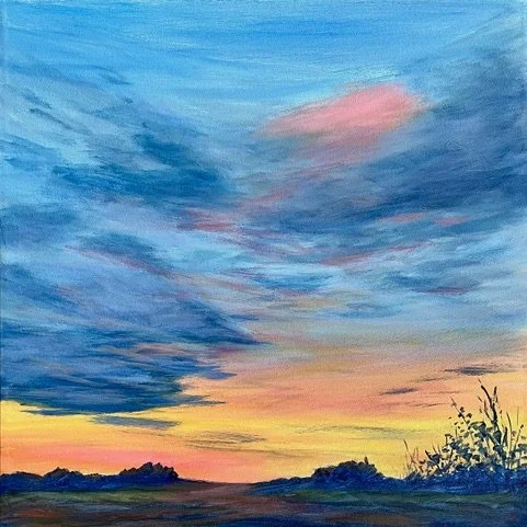 Glory in the Setting Sun by Celeste Dumonceaux Delahey