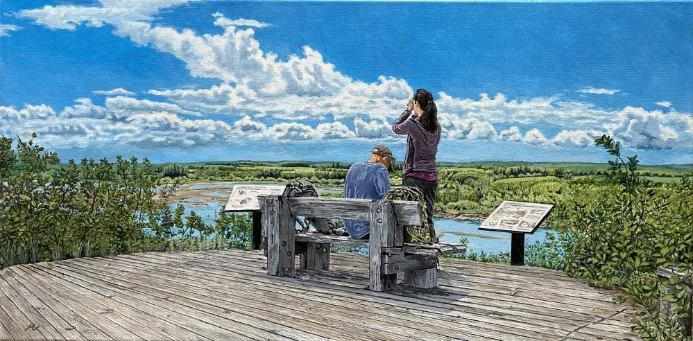 Panoramic Outlook 2 (Cranberry Flats) by Michael J. Martin