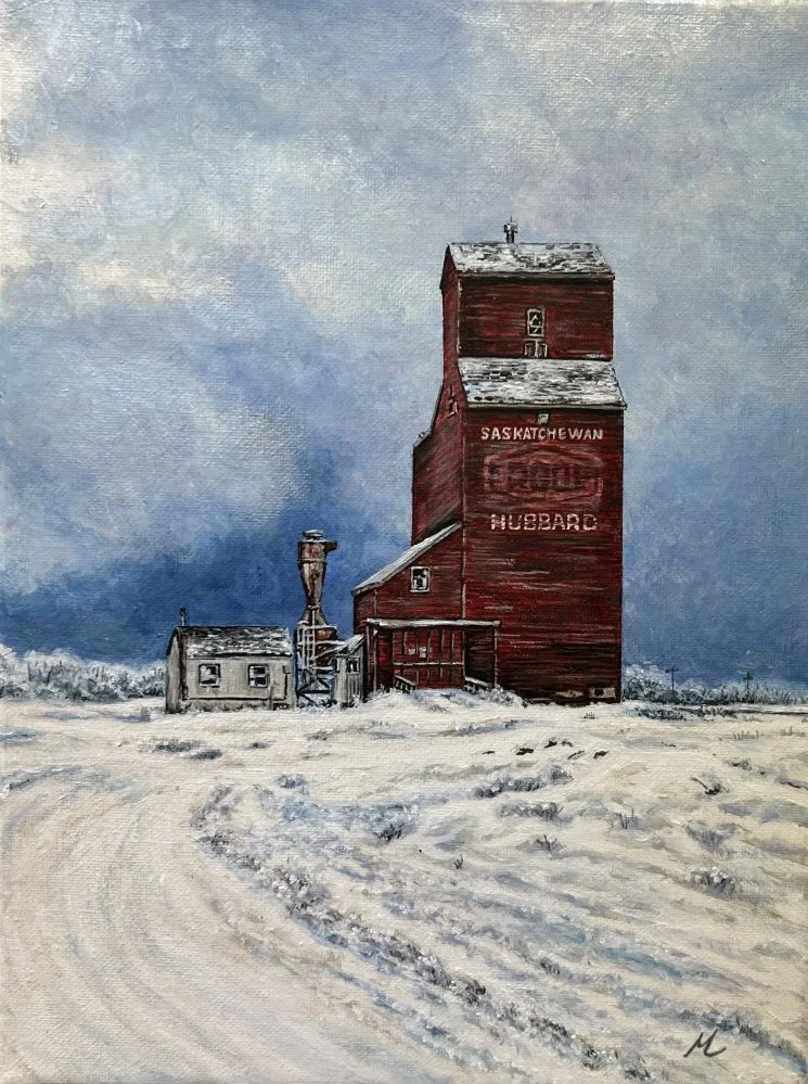 Winters Edge IV (Hubbard Sk) by Michael J. Martin