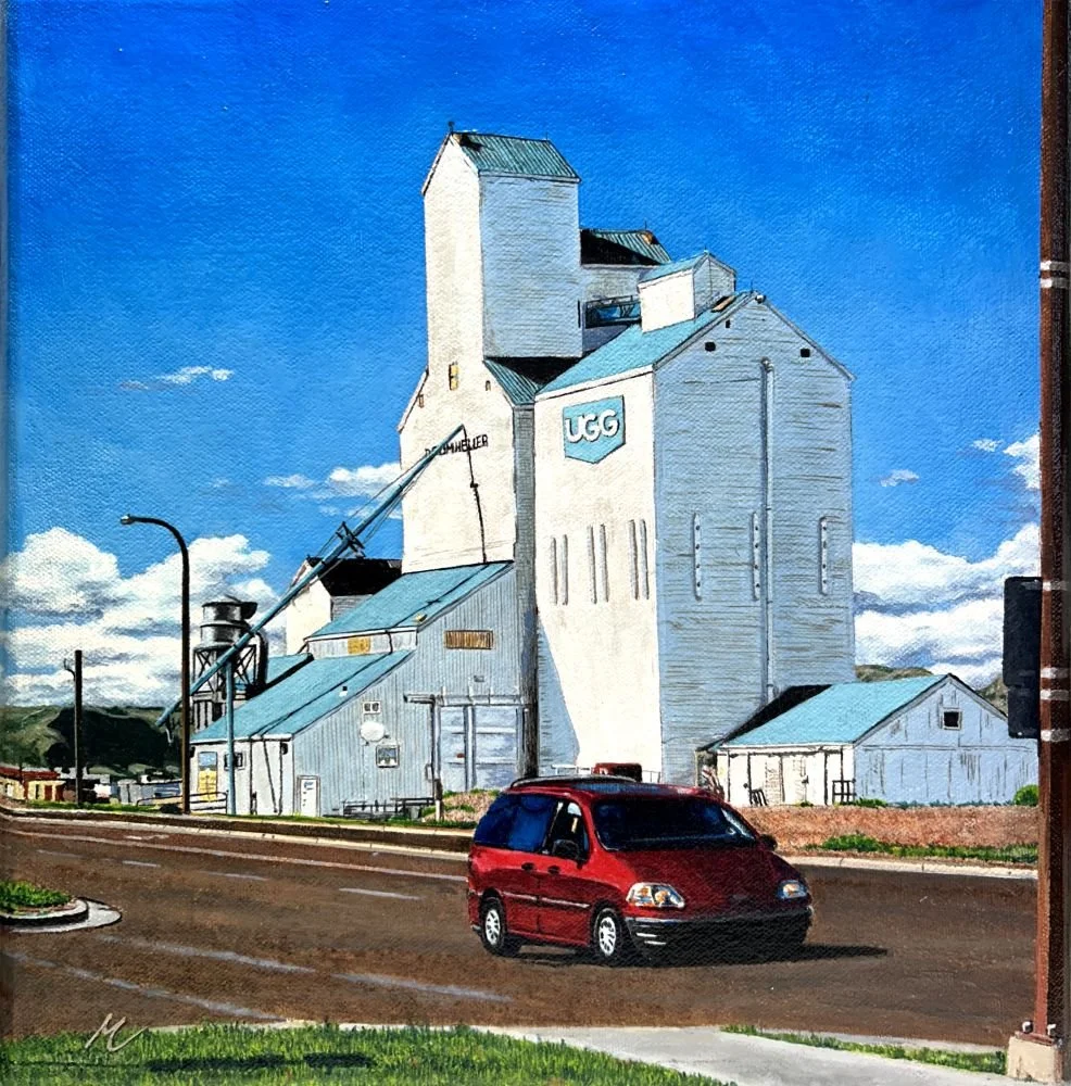 One more Dinosaur, Drumheller by Michael J. Martin