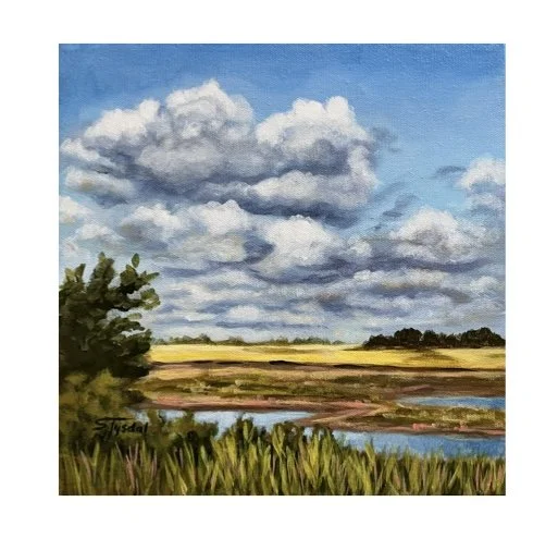 Canola and Pond by Sheila Tysdal