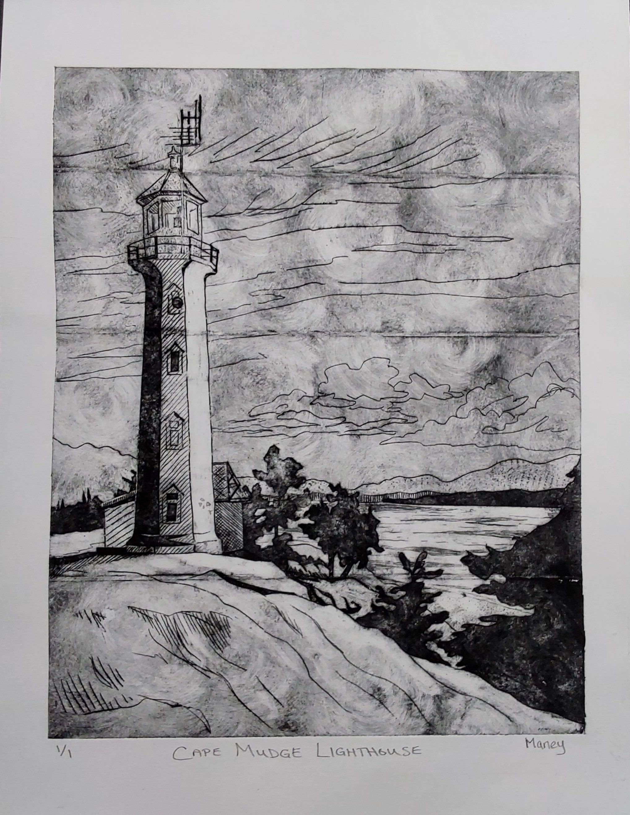 Cape Mudge Lighthouse by Olivia Maney