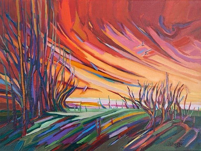 October Evening - Ui Hyang Kim