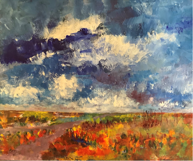 Purple Creek by Bev Brenna