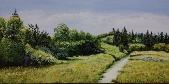 Green on Green by Laurel Rossnagel