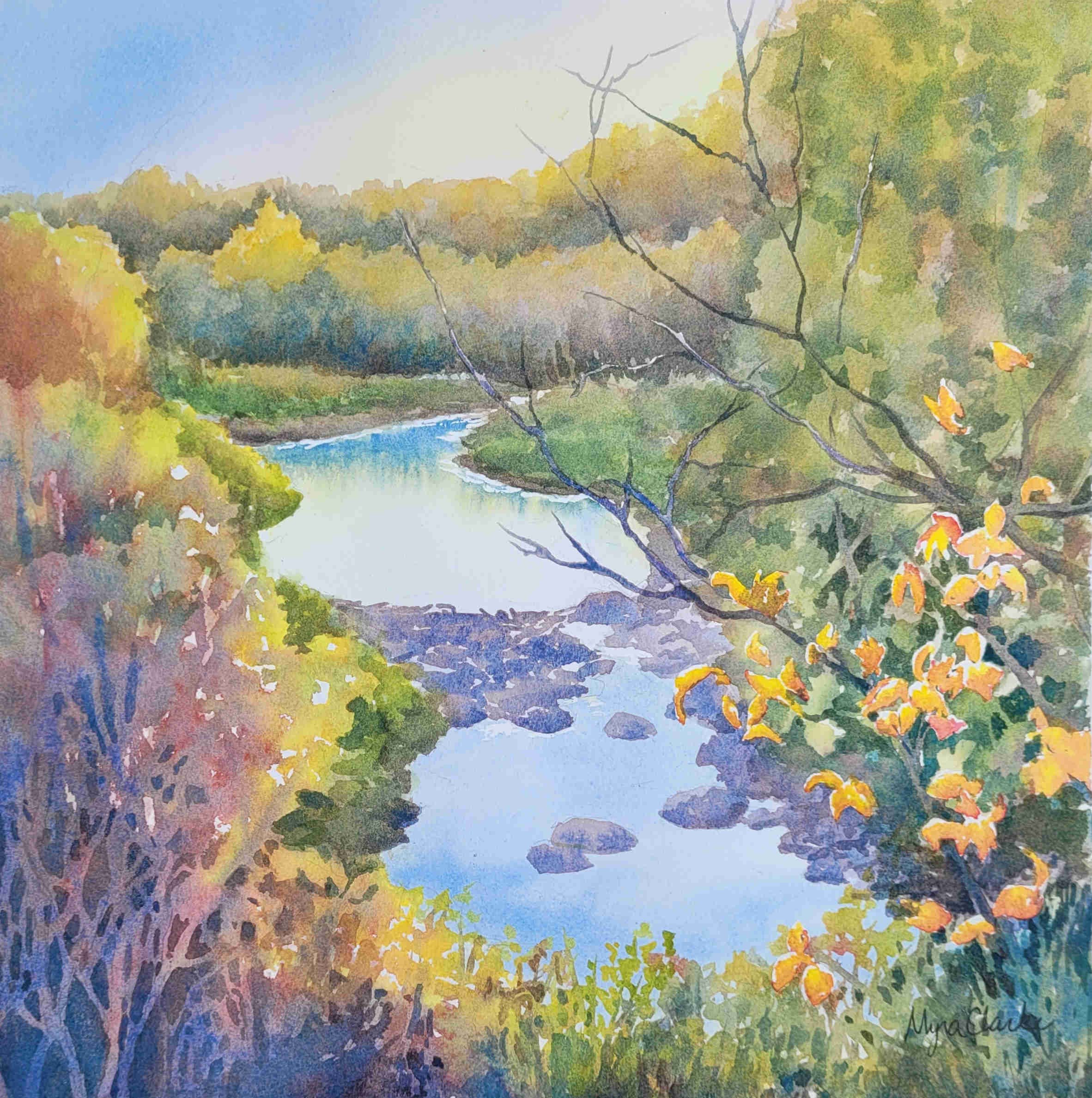 High Point View by Myra Clarke