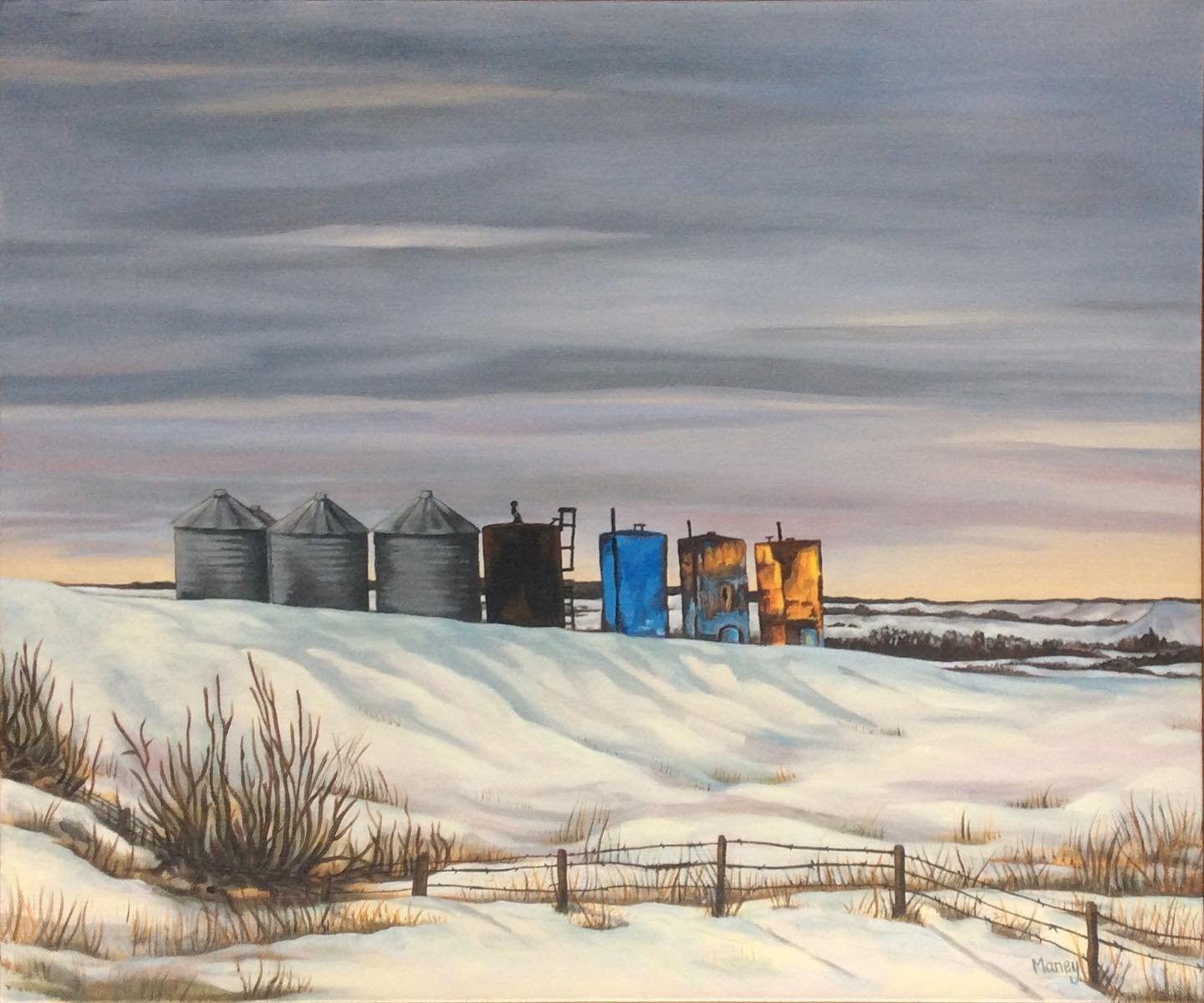 Bushels and Crude by Olivia Maney