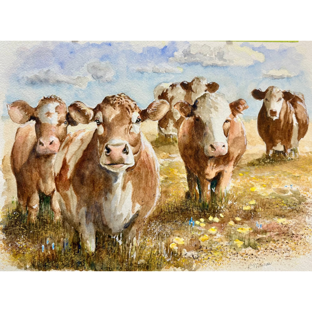 A Conversation of Cows by Ruth Mireau