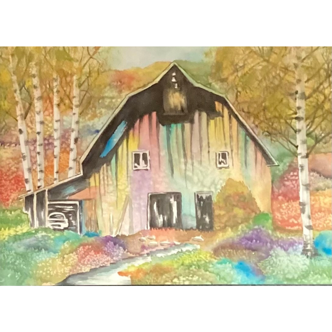 Autumn Barn - Bob Cowan
