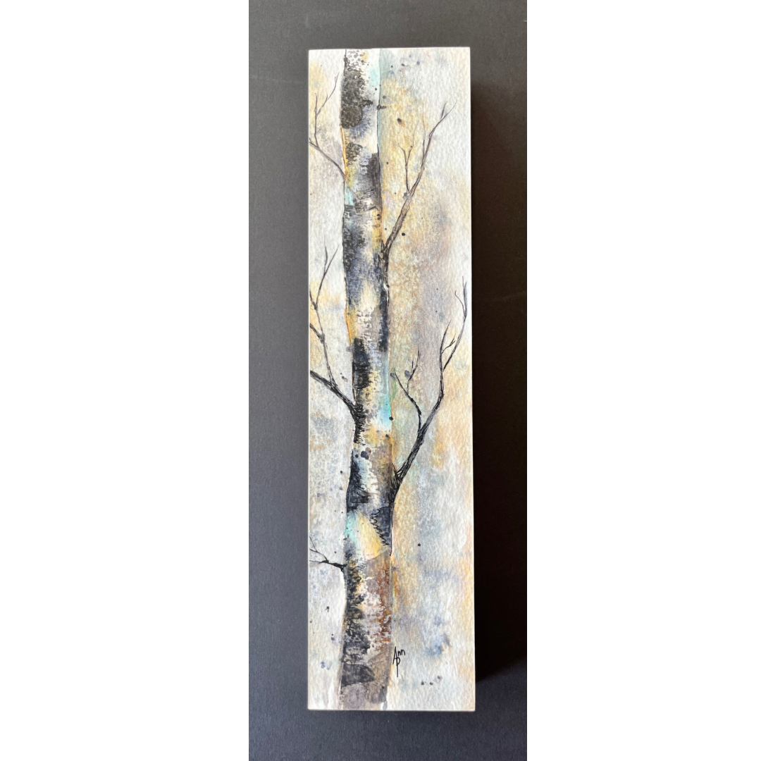 Stormy Poplar by Ann Poggemiller