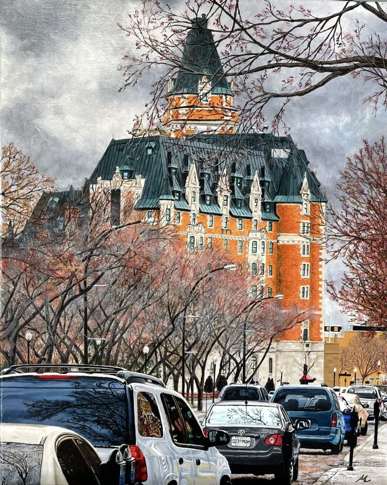 Storm Front (Bessborough, Saskatoon) by Michael J. Martin