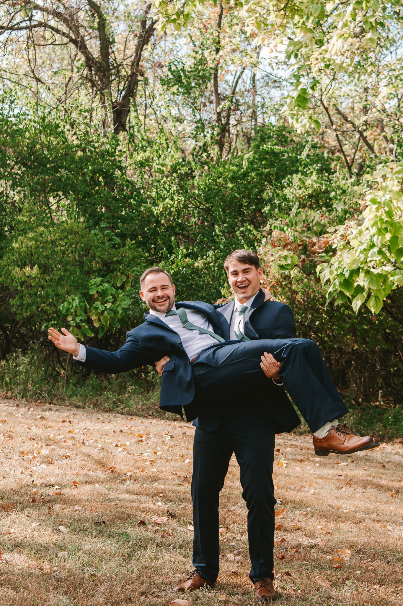 bride and groom at ceremony and garden party reception in wildwood missouri-483.jpg
