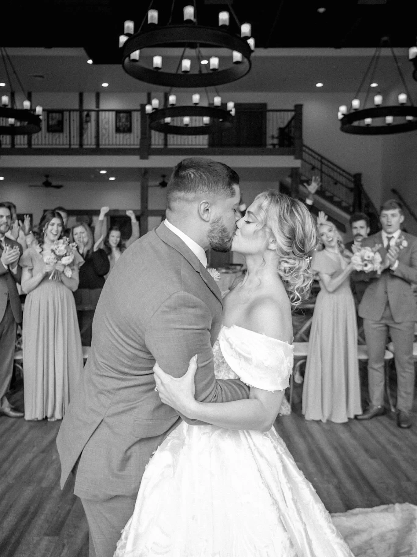 That first kiss feeling 💕

Photography &amp; Coordination - @jewelsphoto.co
Video: @_nheger_
Venue: @silveroakschateau
Vintage Car: @thurmondandsonsantiques 
Catering &amp; China, Silverware: @sugarfireevents.stl
Hair, Makeup, Men&rsquo;s Grooming: 