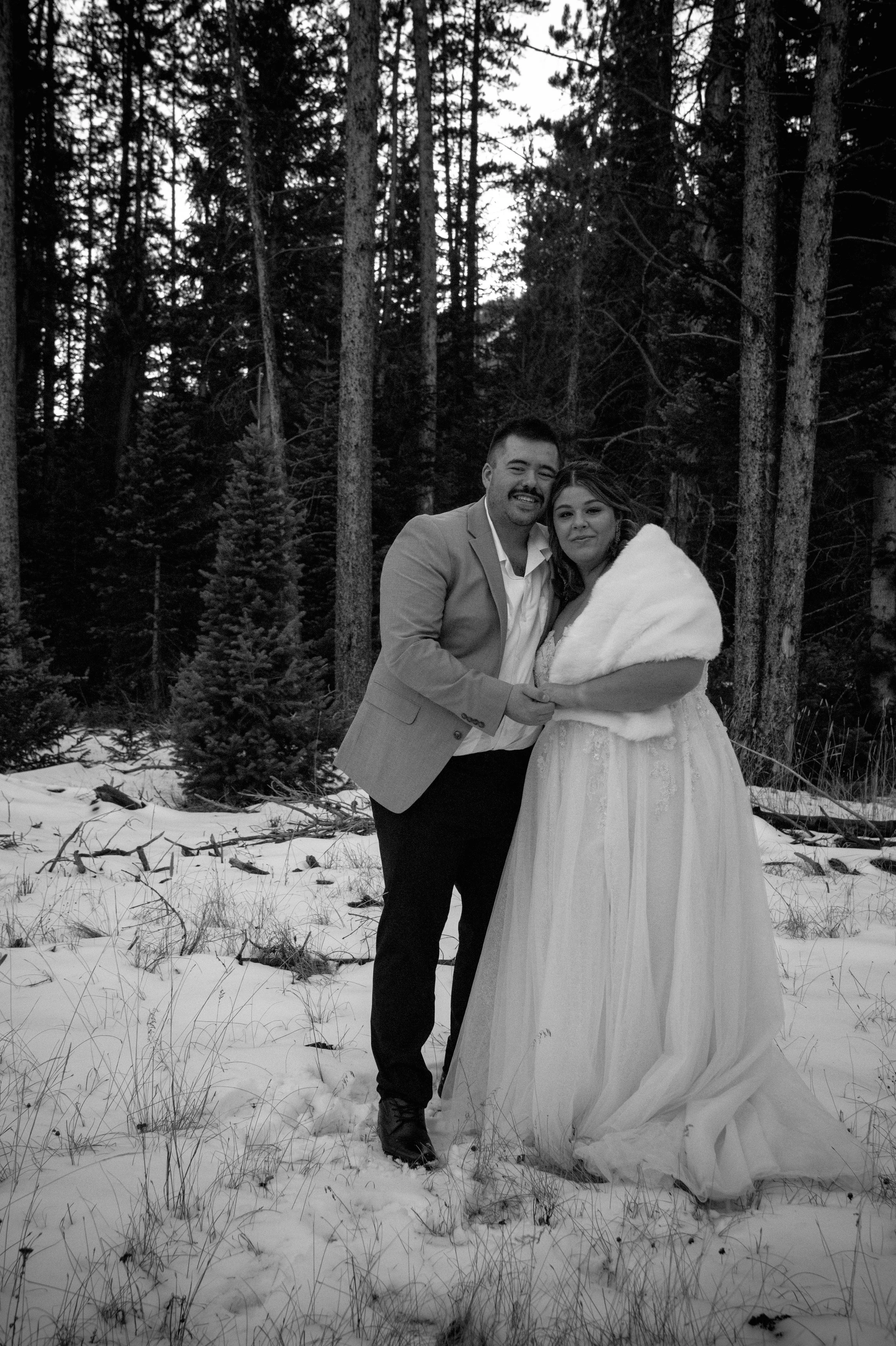 Elopement Photography in Grand Lake Colorado by Jewels Photo Co.