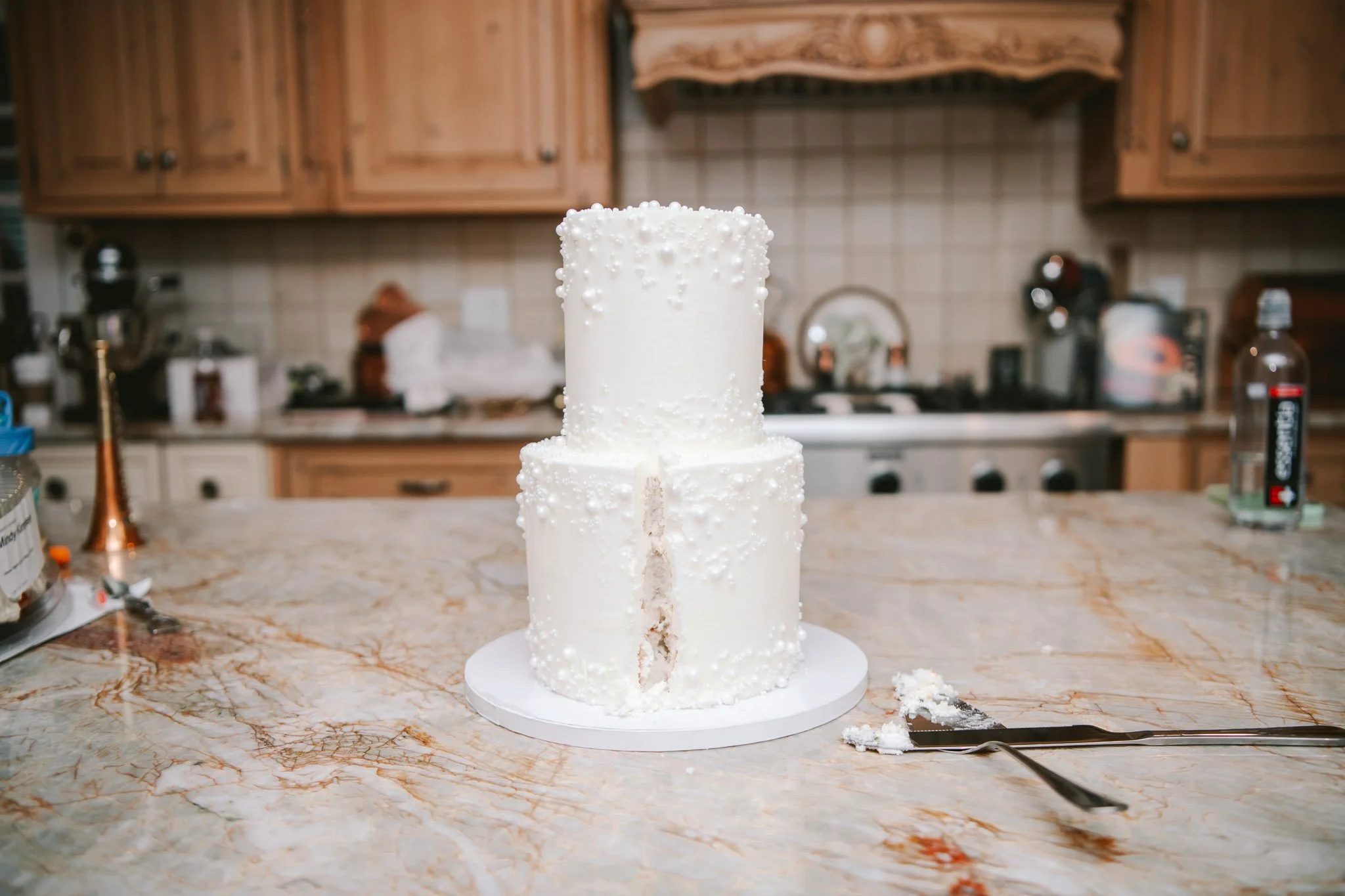 bride and groom at ceremony and garden party reception in wildwood missouri-550.jpg
