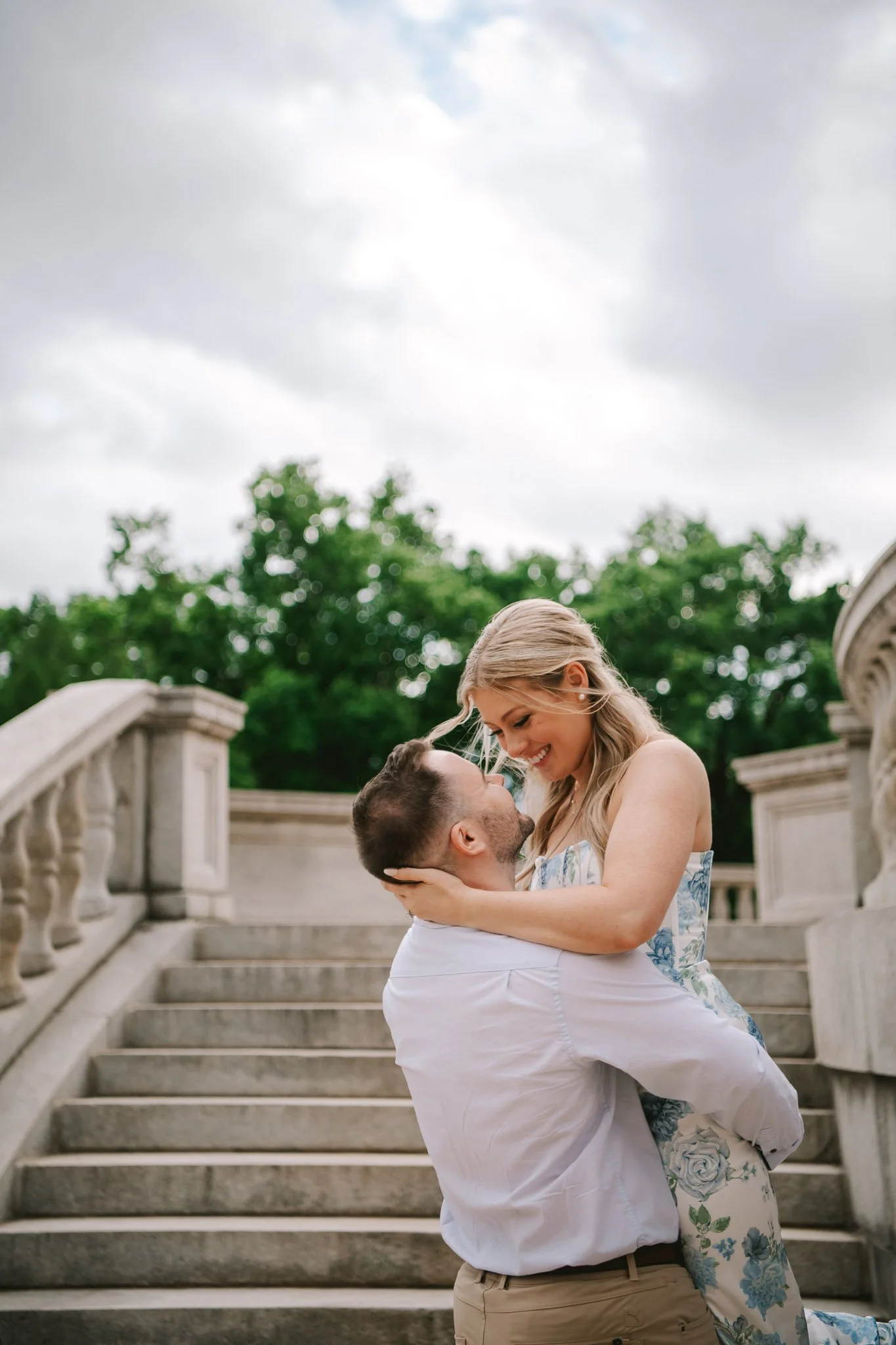 bride and groom engagement session at Saint Louis St. Louis St Louis Library Downtown STL-447.jpg