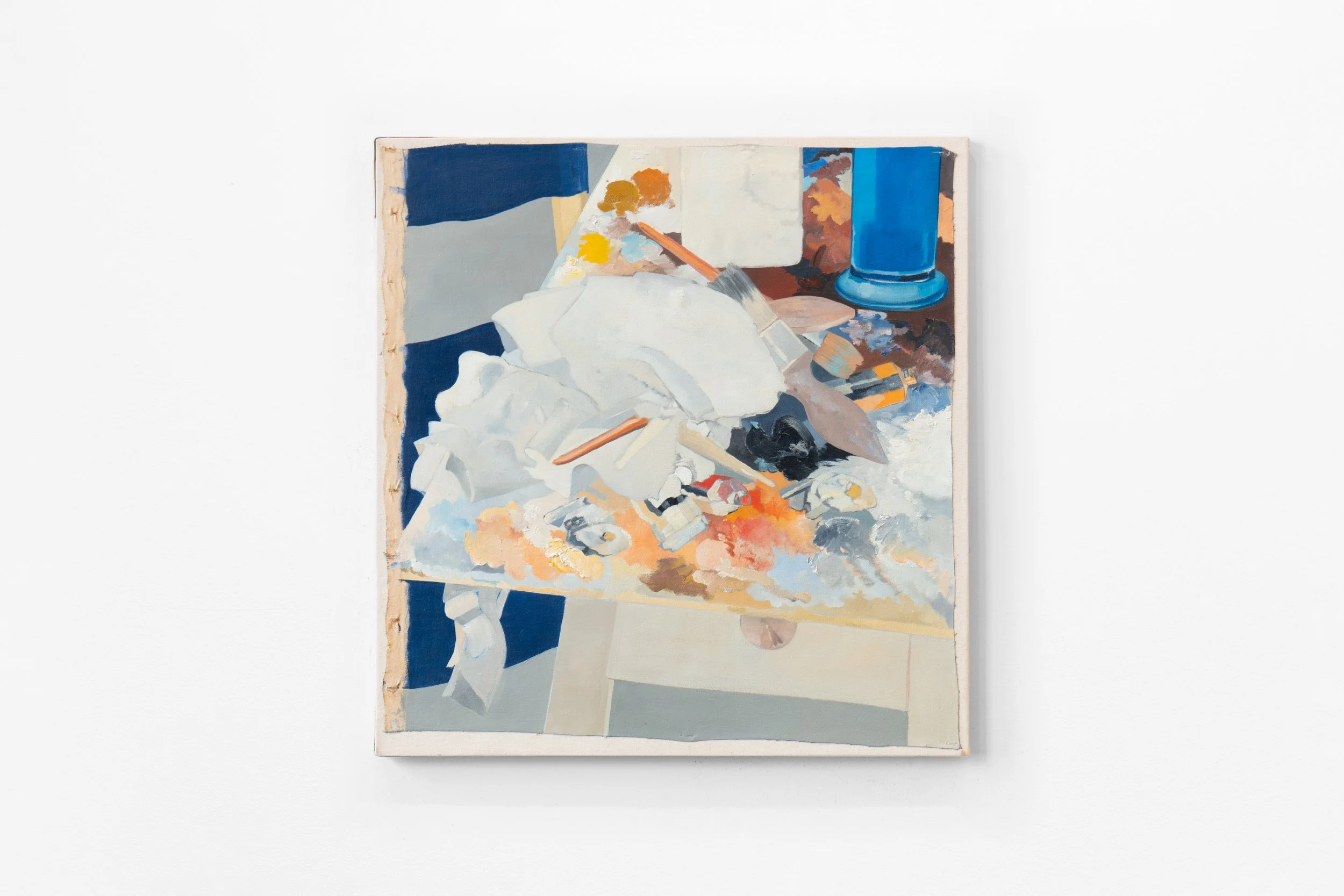 Painting Table #1, Oil on canvas, 27 x 26 in.jpg