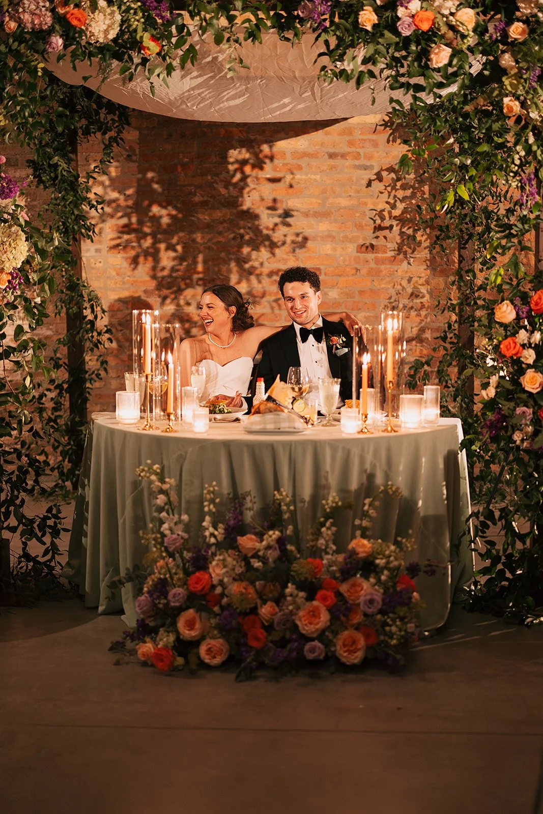 Eclectic, Colorful Wedding Flowers at Wildman BT