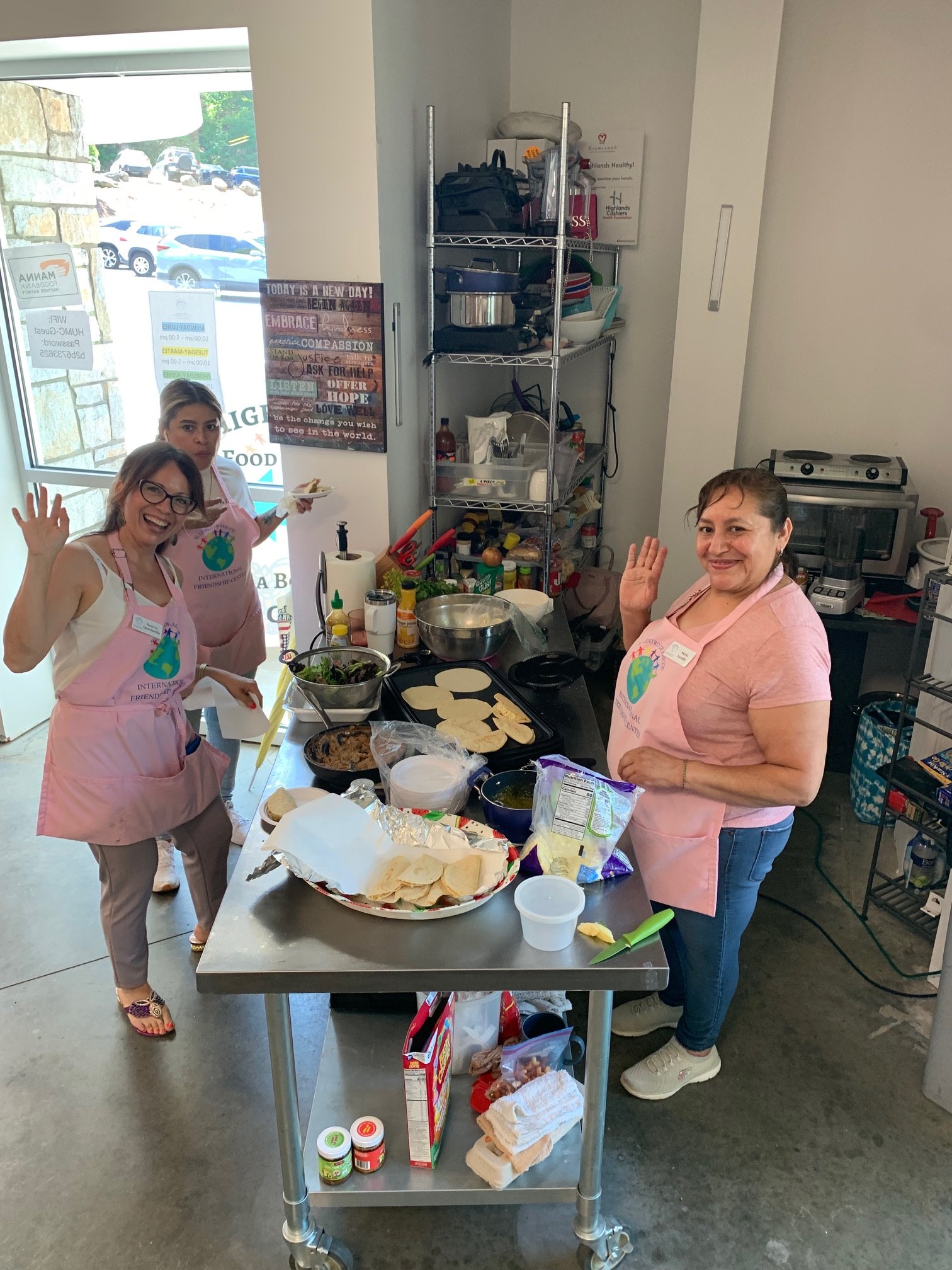 Food pantry feeling stress