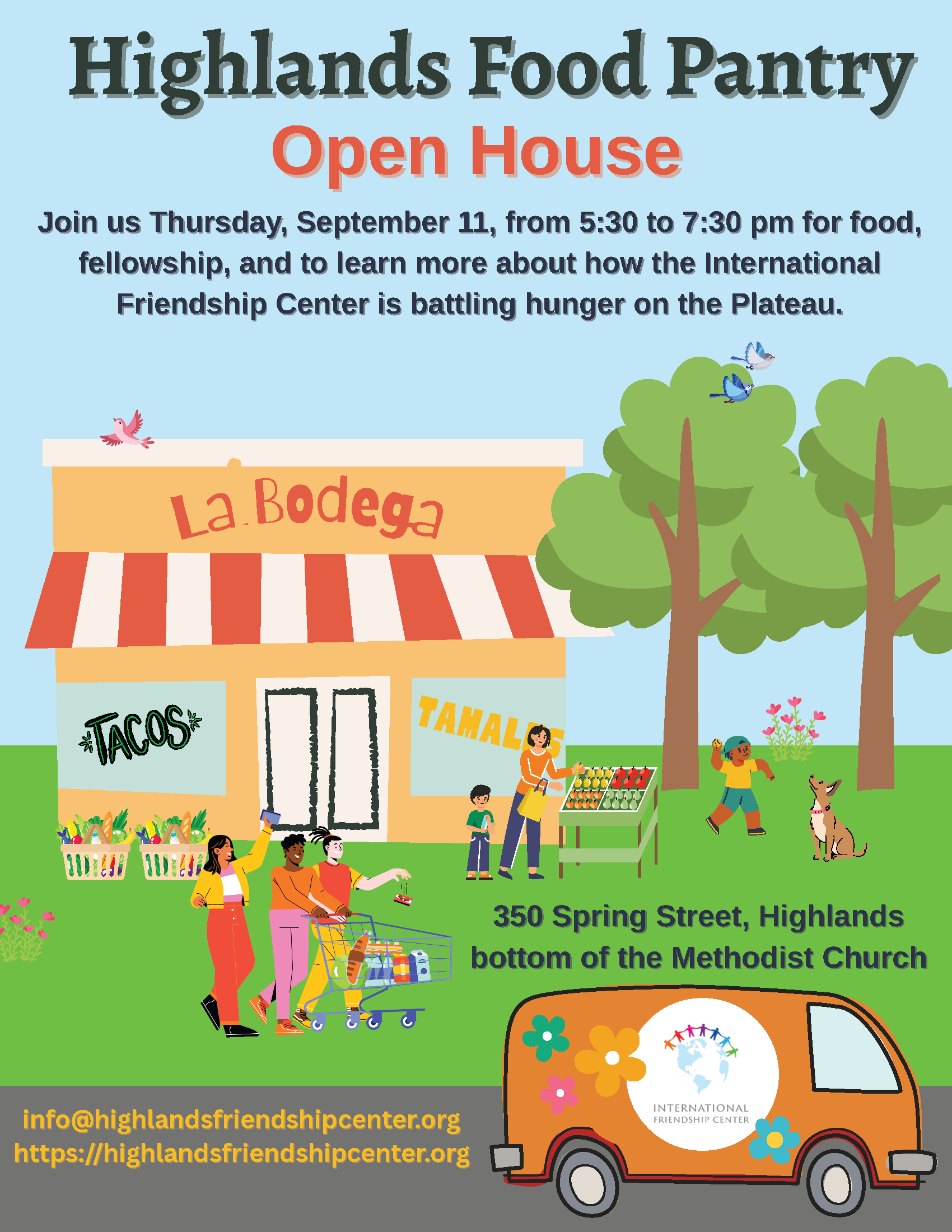 Pantry to host open house