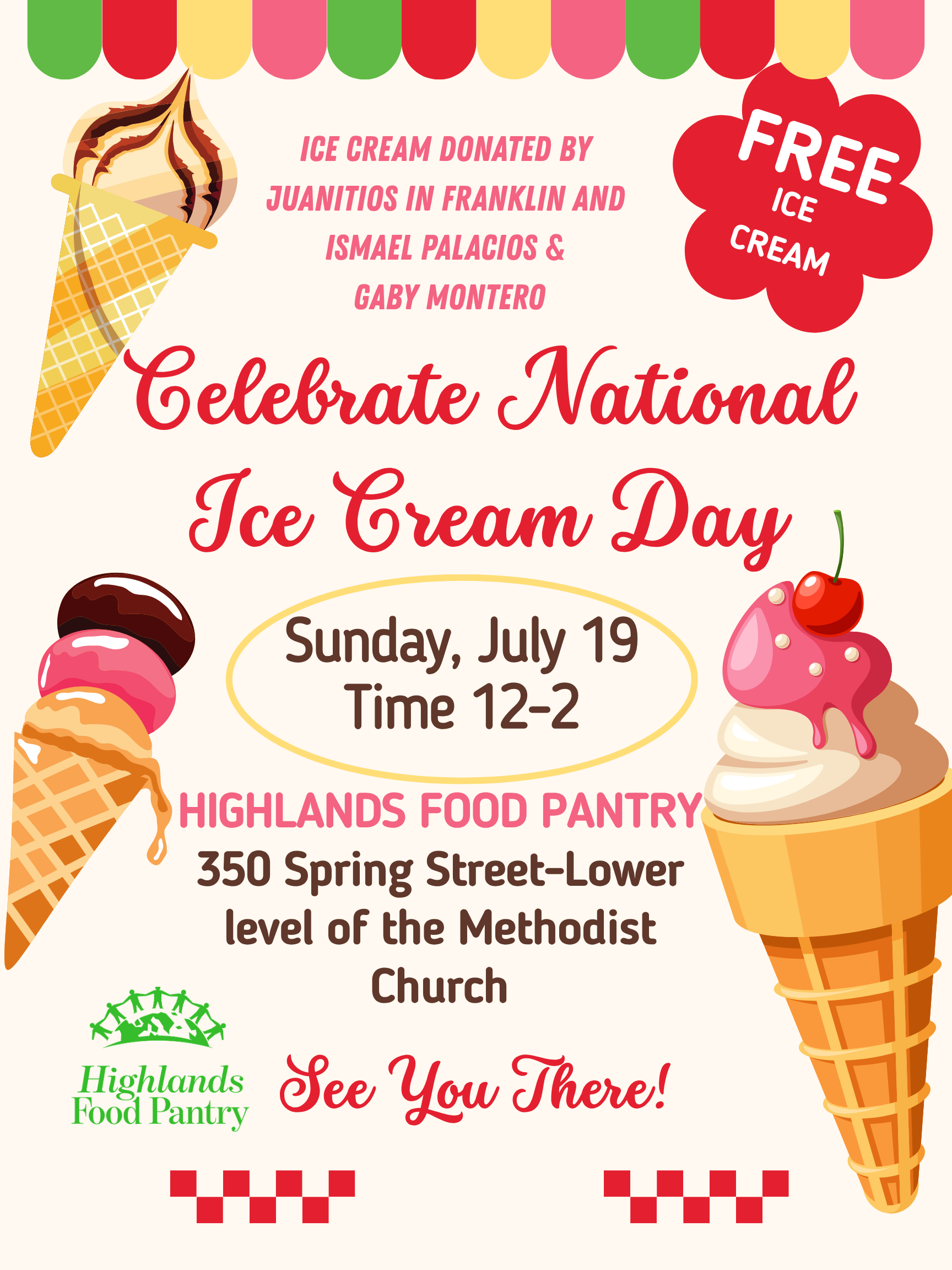 Pantry Ice Cream Social